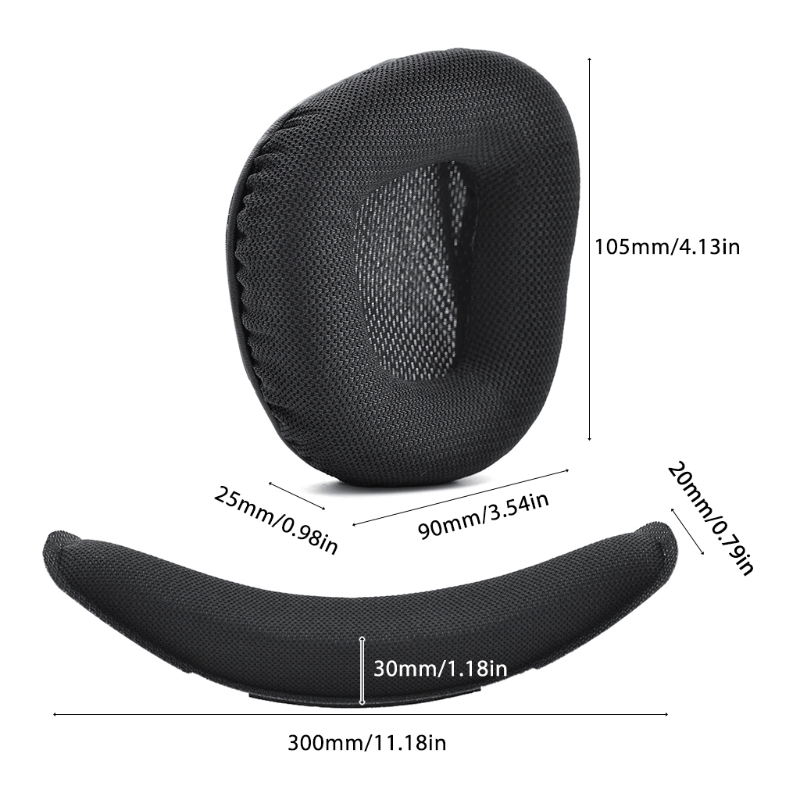Replacement Earpads Memory Foa - Gaming Headset Rgb recension och pris