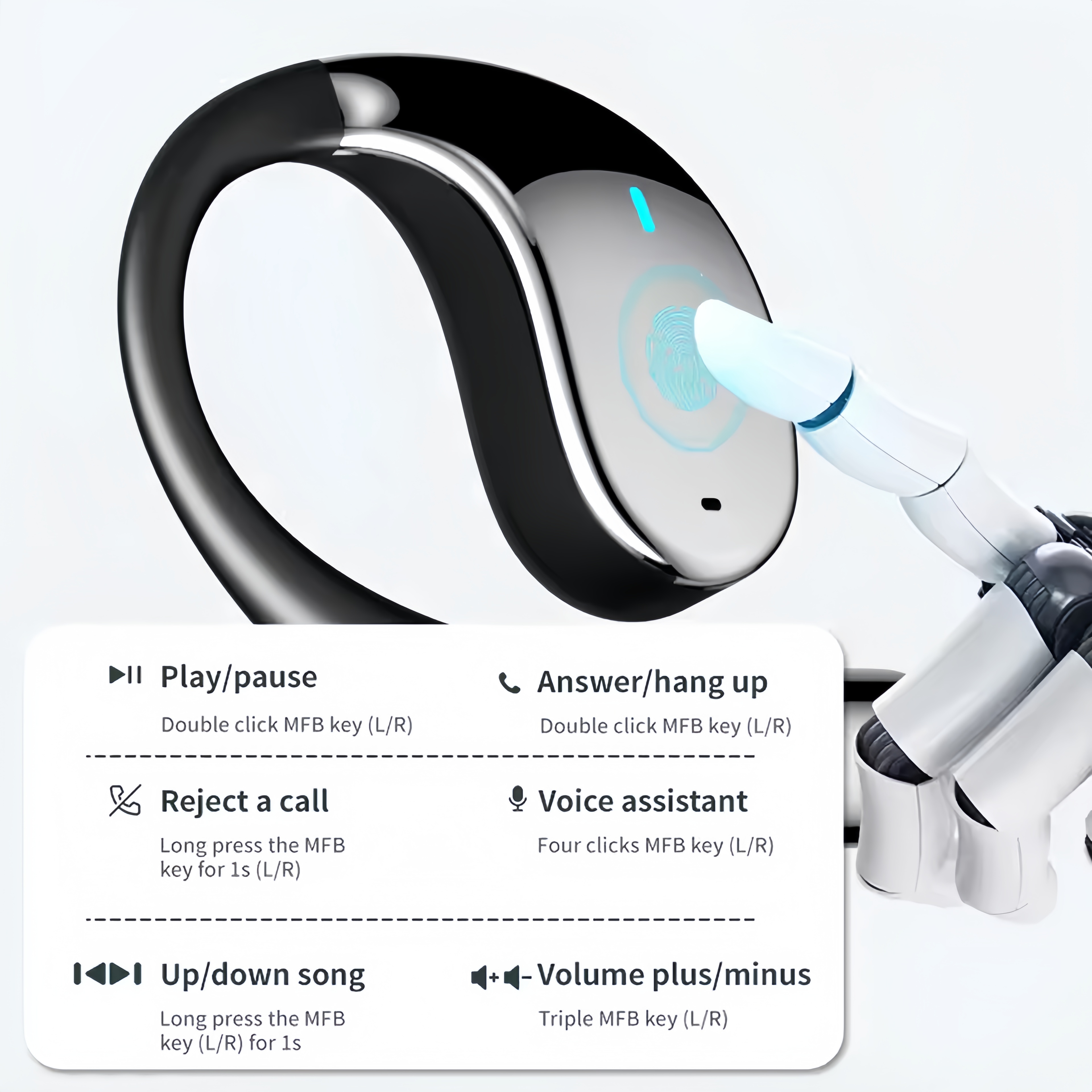 2026 New AI Translation Earbud - Noise Cancelling Headphone recension och pris