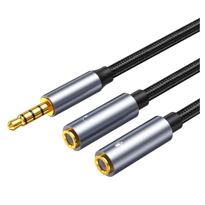 3.5mm Jack Aux Audio Cable Mal - Earphone Splitter Jack recension och pris