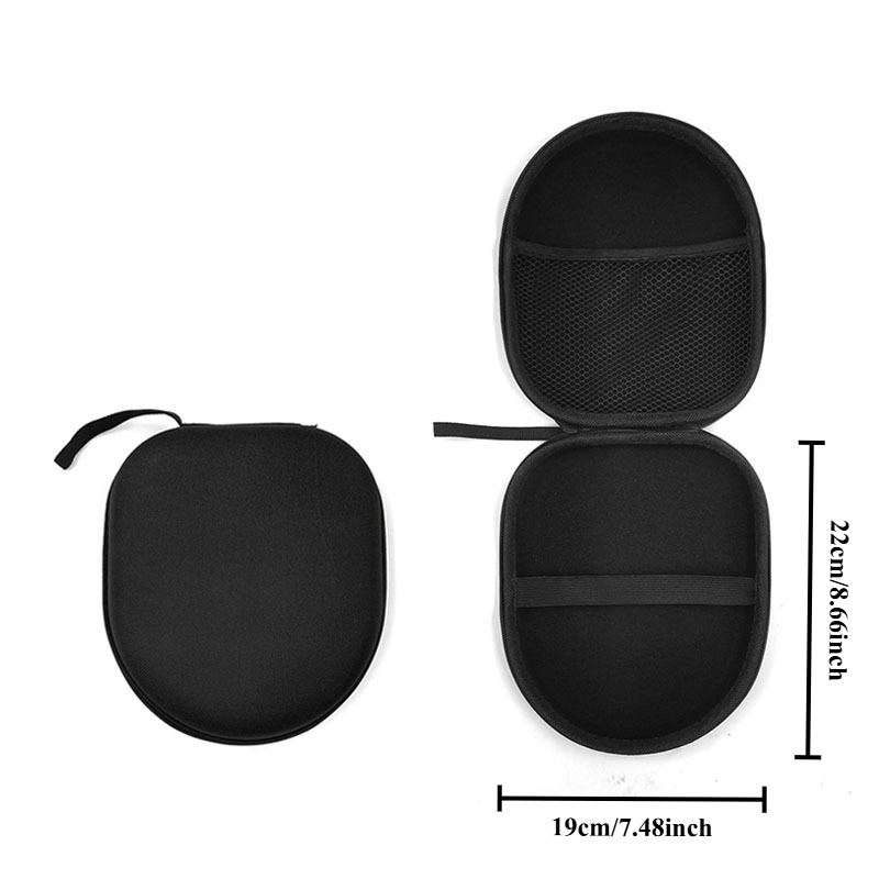 Headphone Storage Case 1Pc Bla - Headphone Case Hard recension och pris