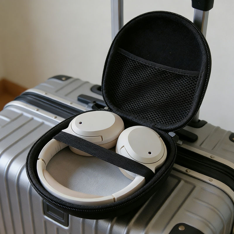 Headphone Storage Case 1Pc Bla - Headphone Case Hard recension och pris