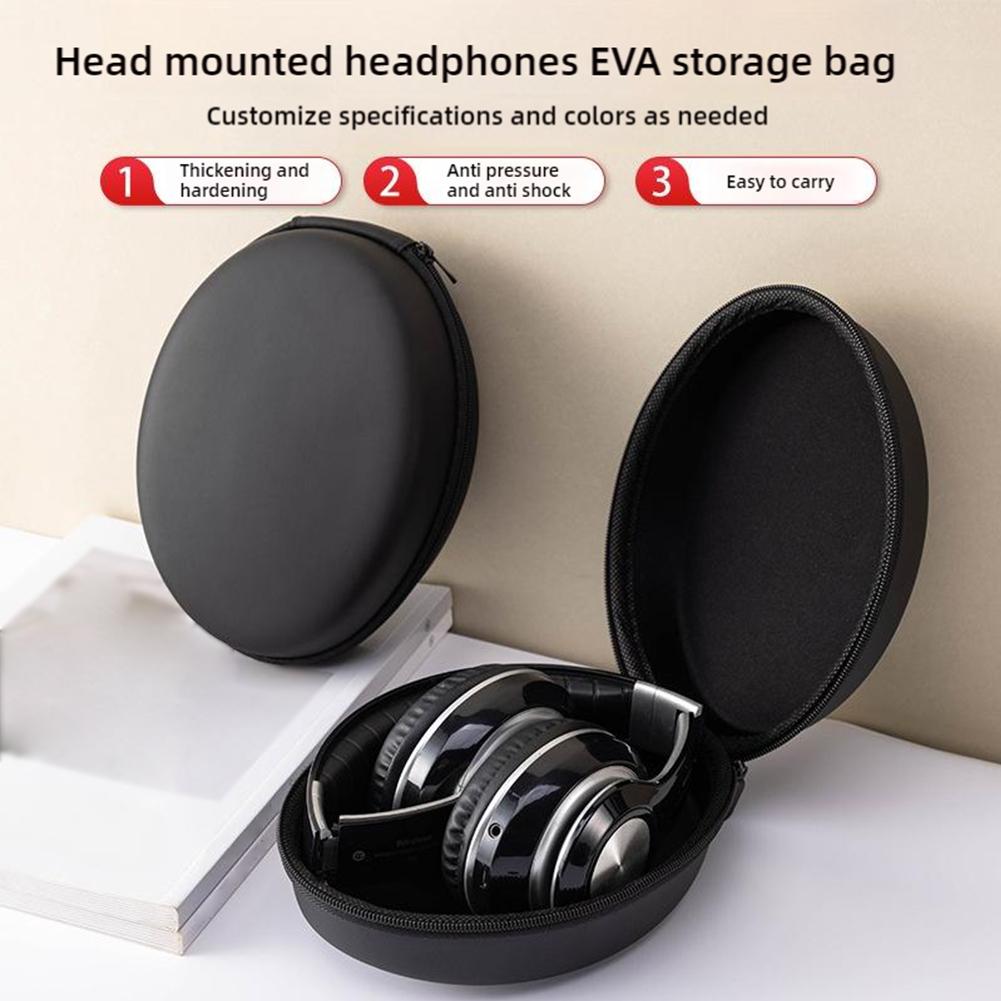 Earphone Storage Case PU Mini  - Headphone Case Hard recension och pris