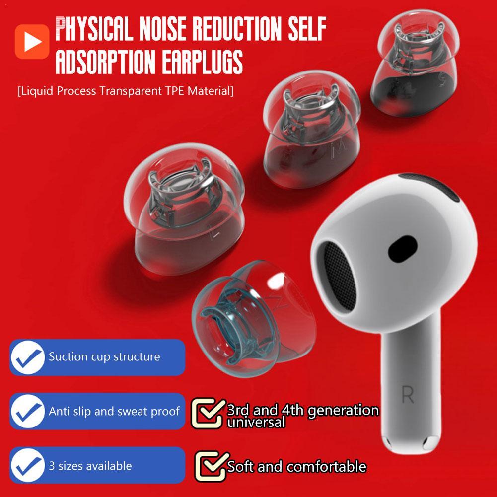 Physical Noise Cancellation Ea - Silicone Ear Tip Replacement recension och pris